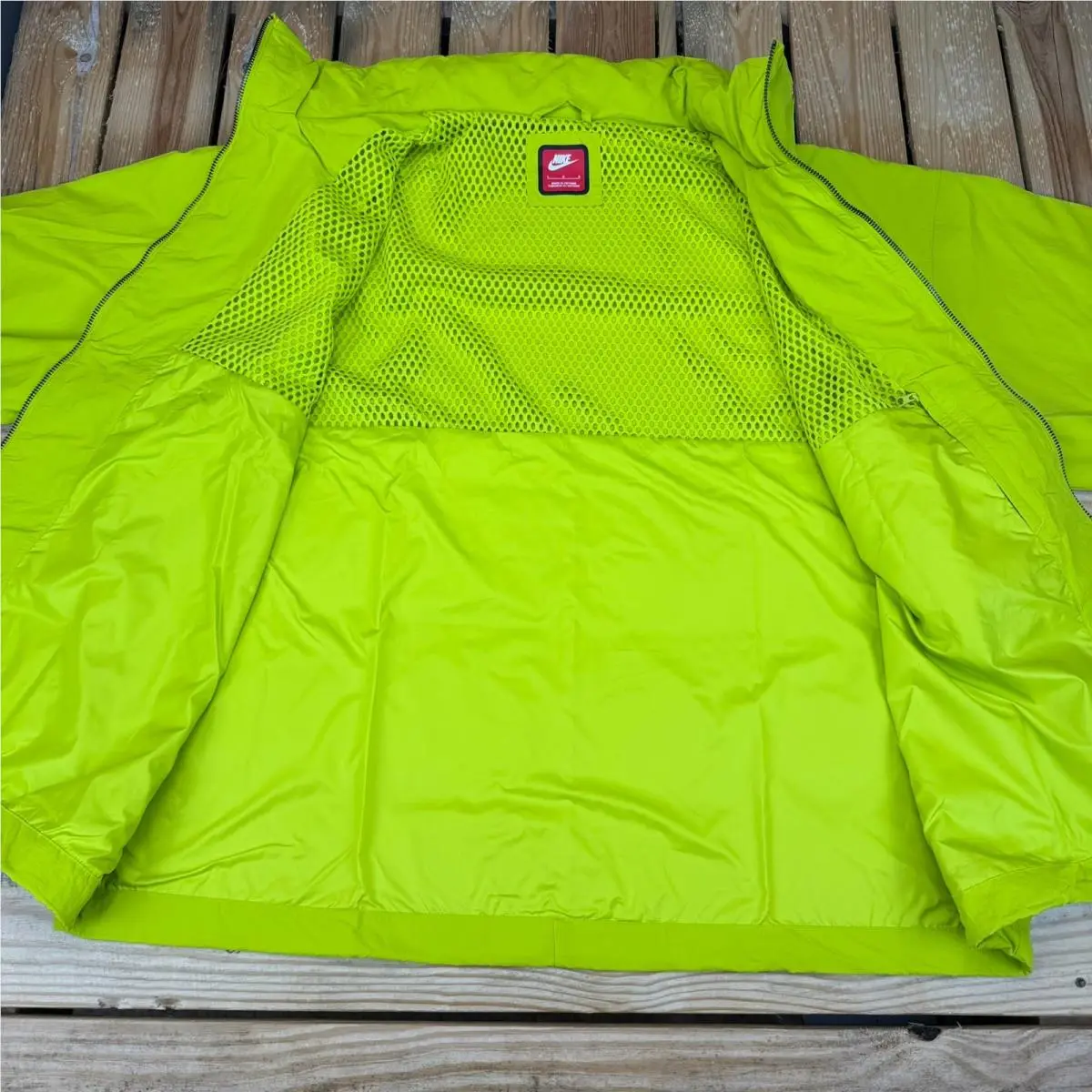 Nike clothing - Nike Tech Jacket - Tech Jacket - FZ0714-357 FZ0714357 - Bright CactusVolt 10