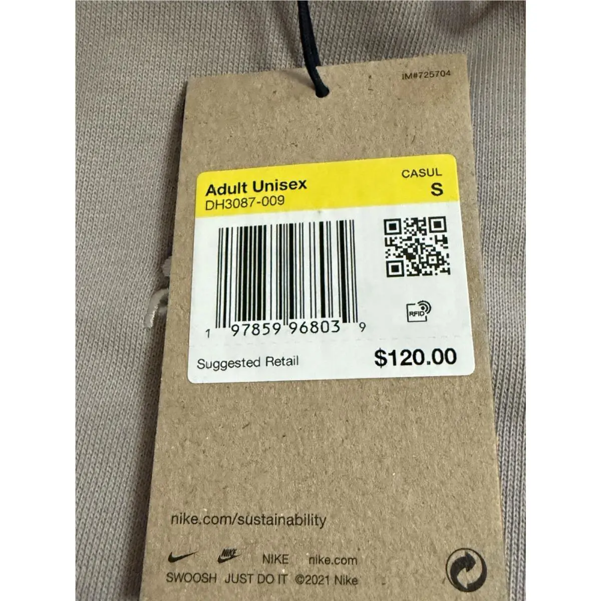 Nike clothing - DH3087-009 - DH3087-009 - Gray 2