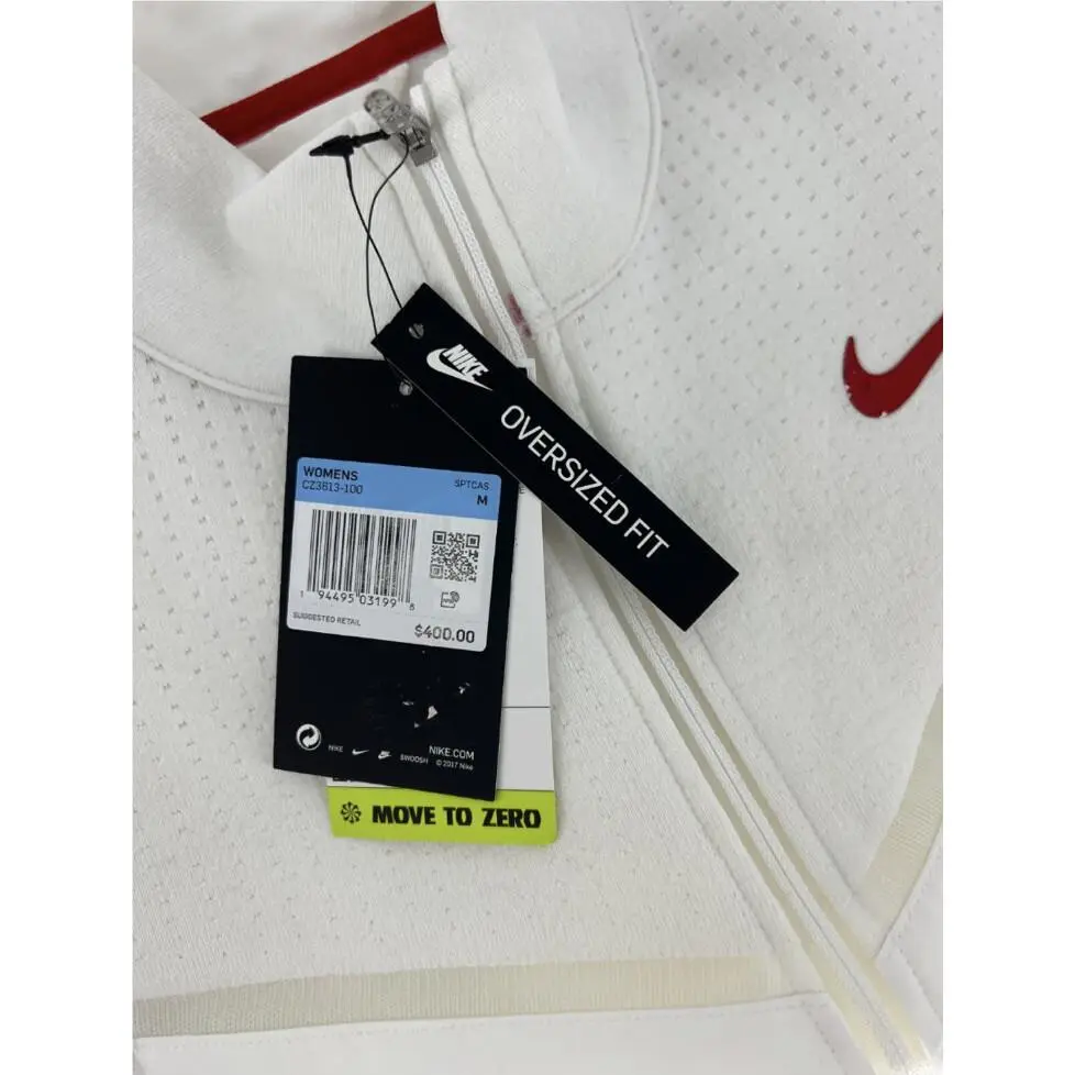Nike clothing - White / red 4