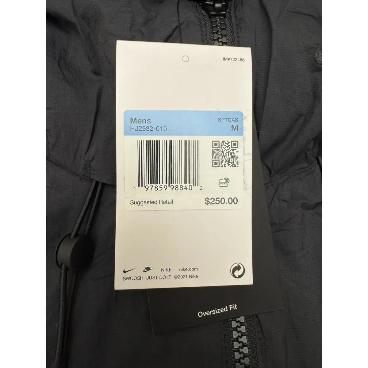 Nike clothing - Nike Tech - Tech - HJ2932010 - Black (UPC: 197859988402) 2