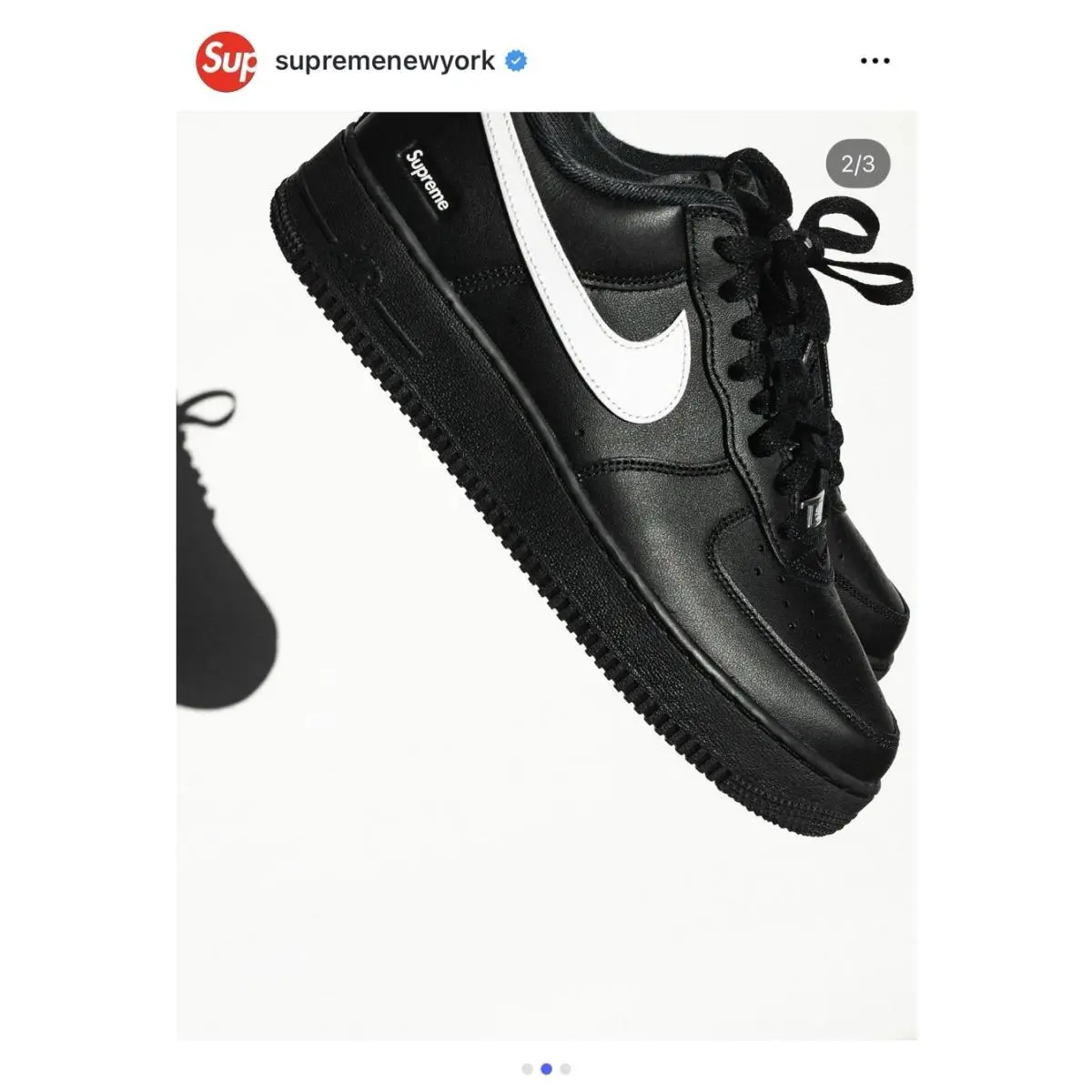 Nike shoes - Nike Air Force 1 - Air Force - CU9225-002 - Black 6