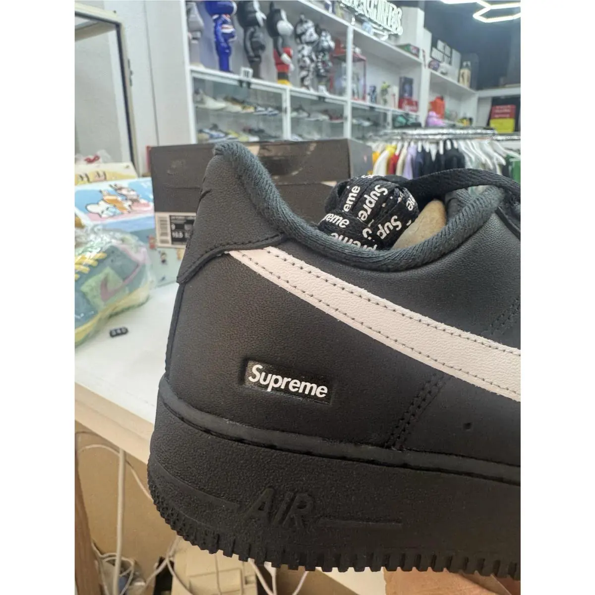 Nike shoes - Nike Air Force 1 - Air Force - CU9225-002 - Black 2