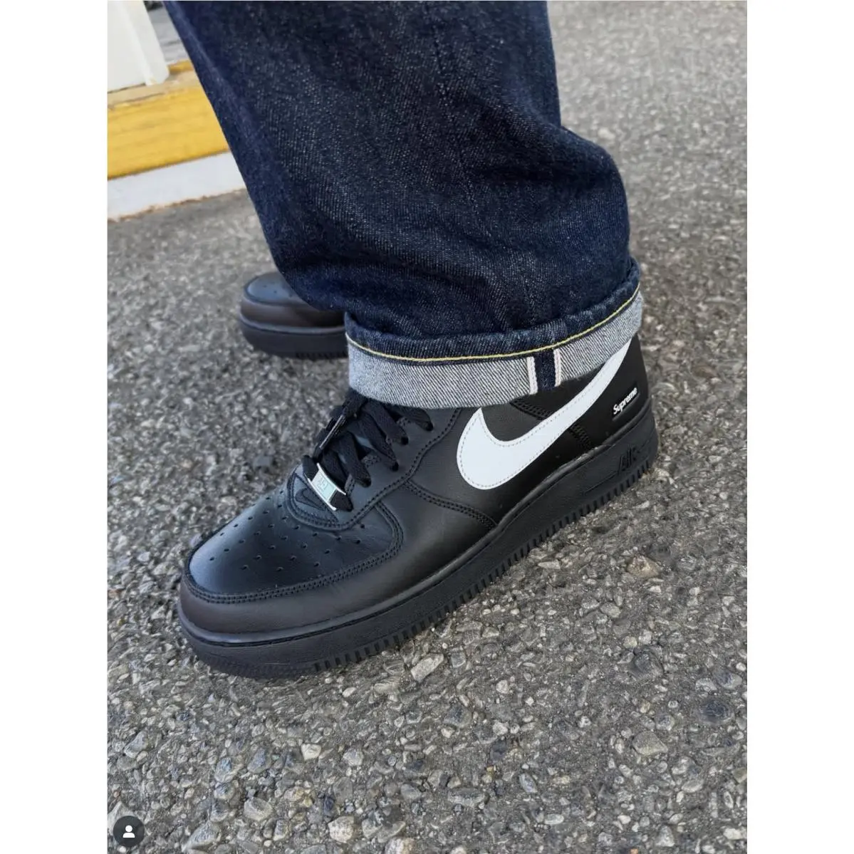 Nike shoes - Nike Air Force 1 - Air Force - CU9225-002 - Black 0