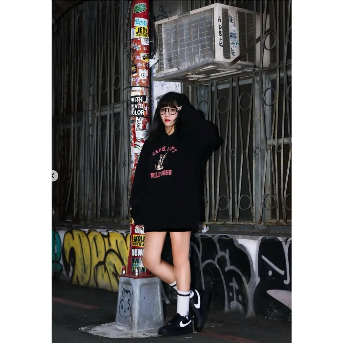 Nike shoes - Nike Air Force 1 - Air Force - CU9225-002 - Black 3