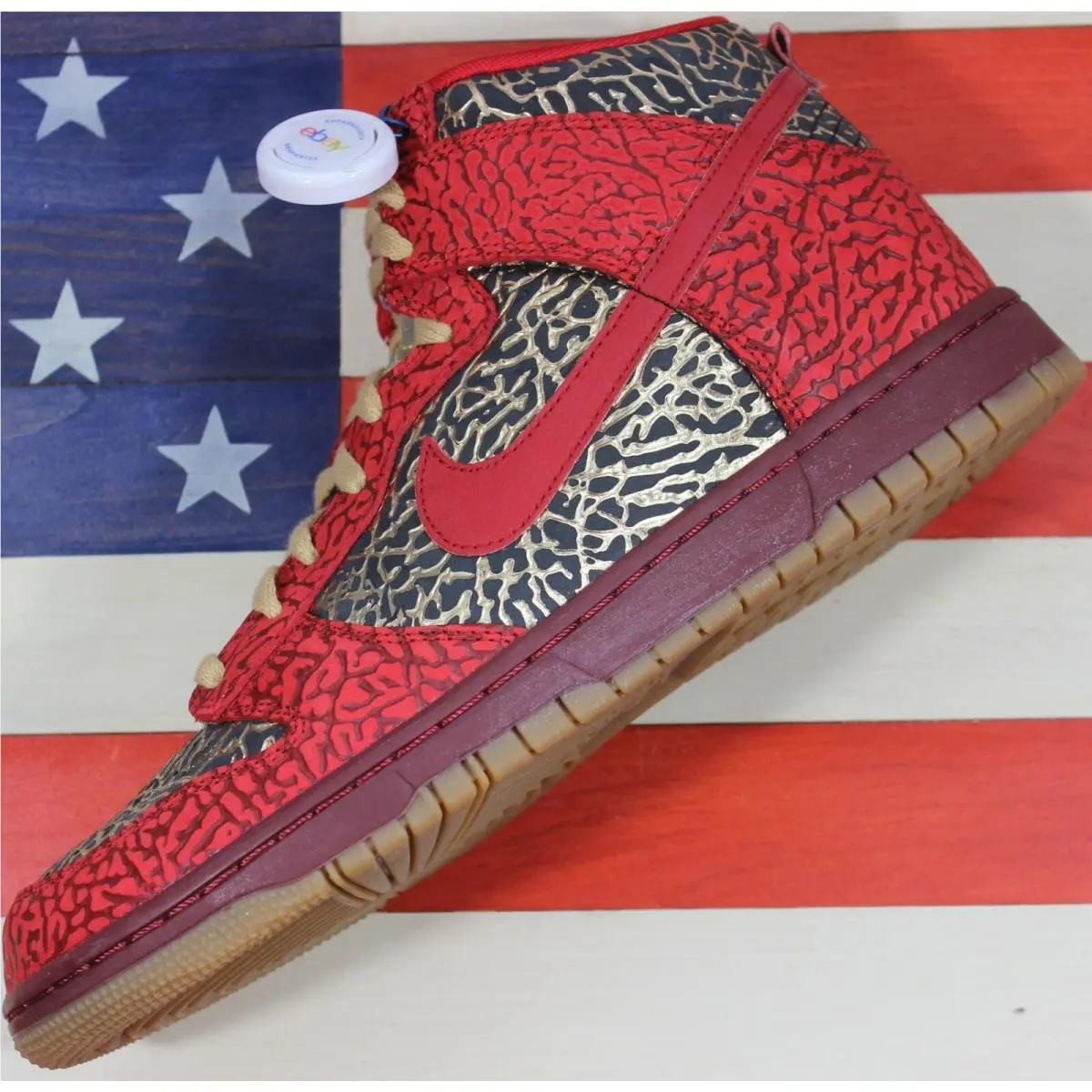 Nike shoes - Nike Dunk High - Dunk High - 628303-991 - Red 4