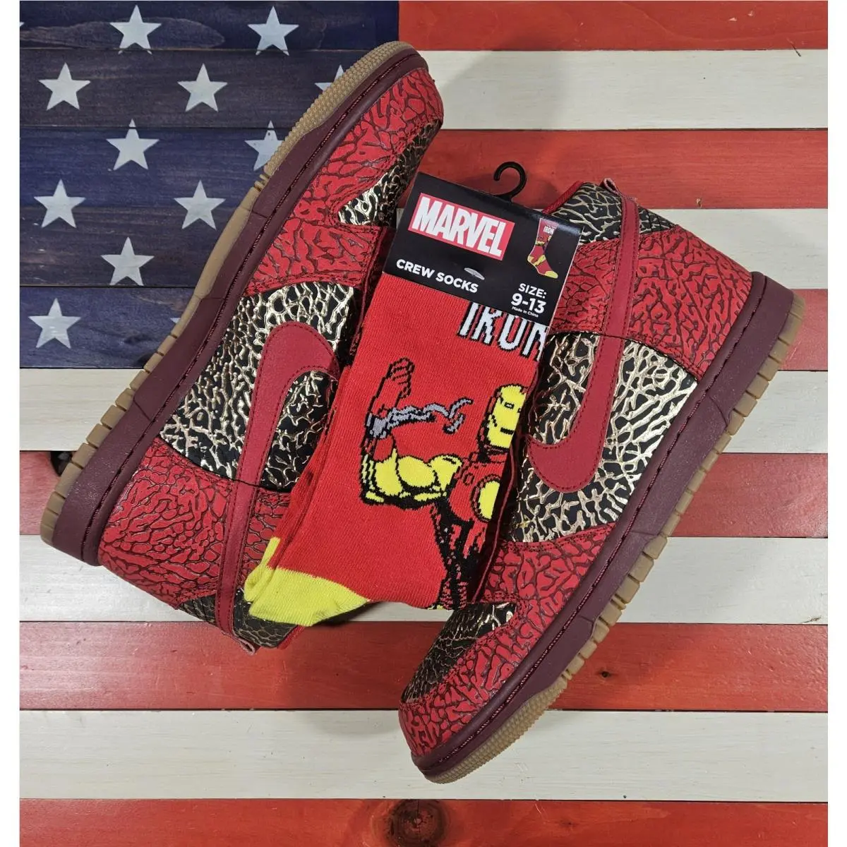 Nike shoes - Nike Dunk High - Dunk High - 628303-991 - Red 11