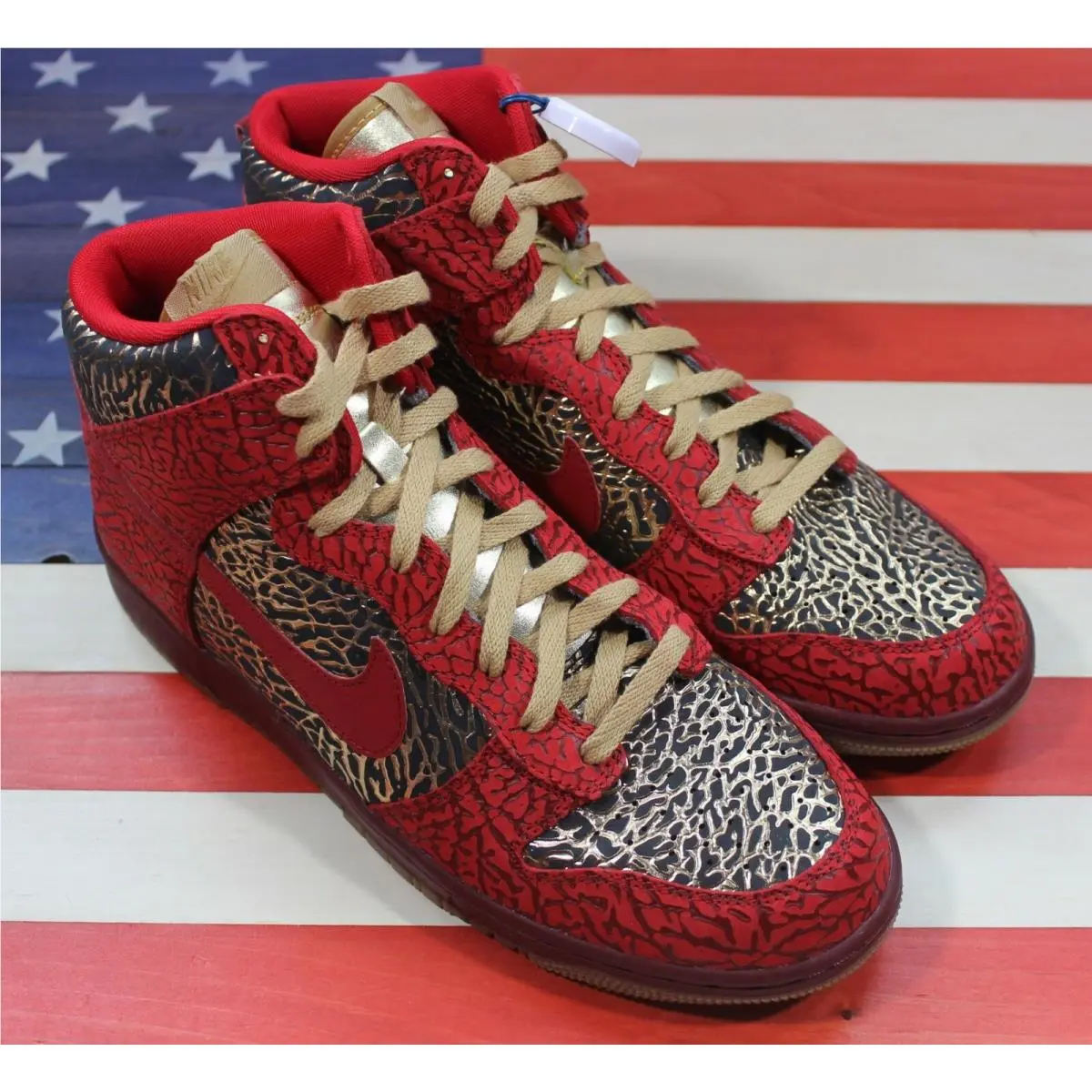 Nike shoes - Nike Dunk High - Dunk High - 628303-991 - Red 12