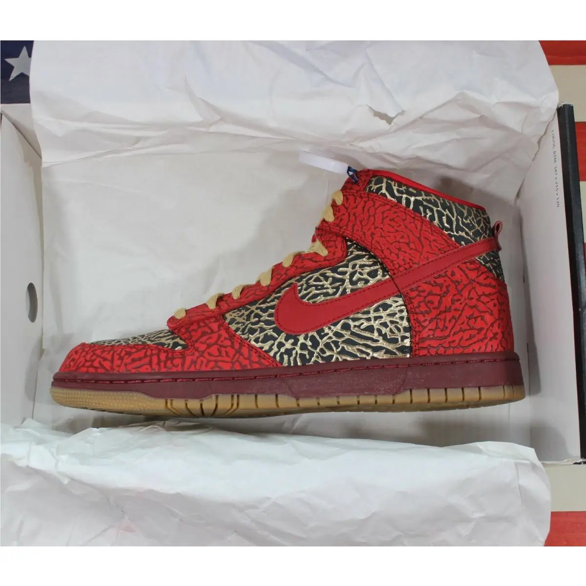 Nike shoes - Nike Dunk High - Dunk High - 628303-991 - Red 7