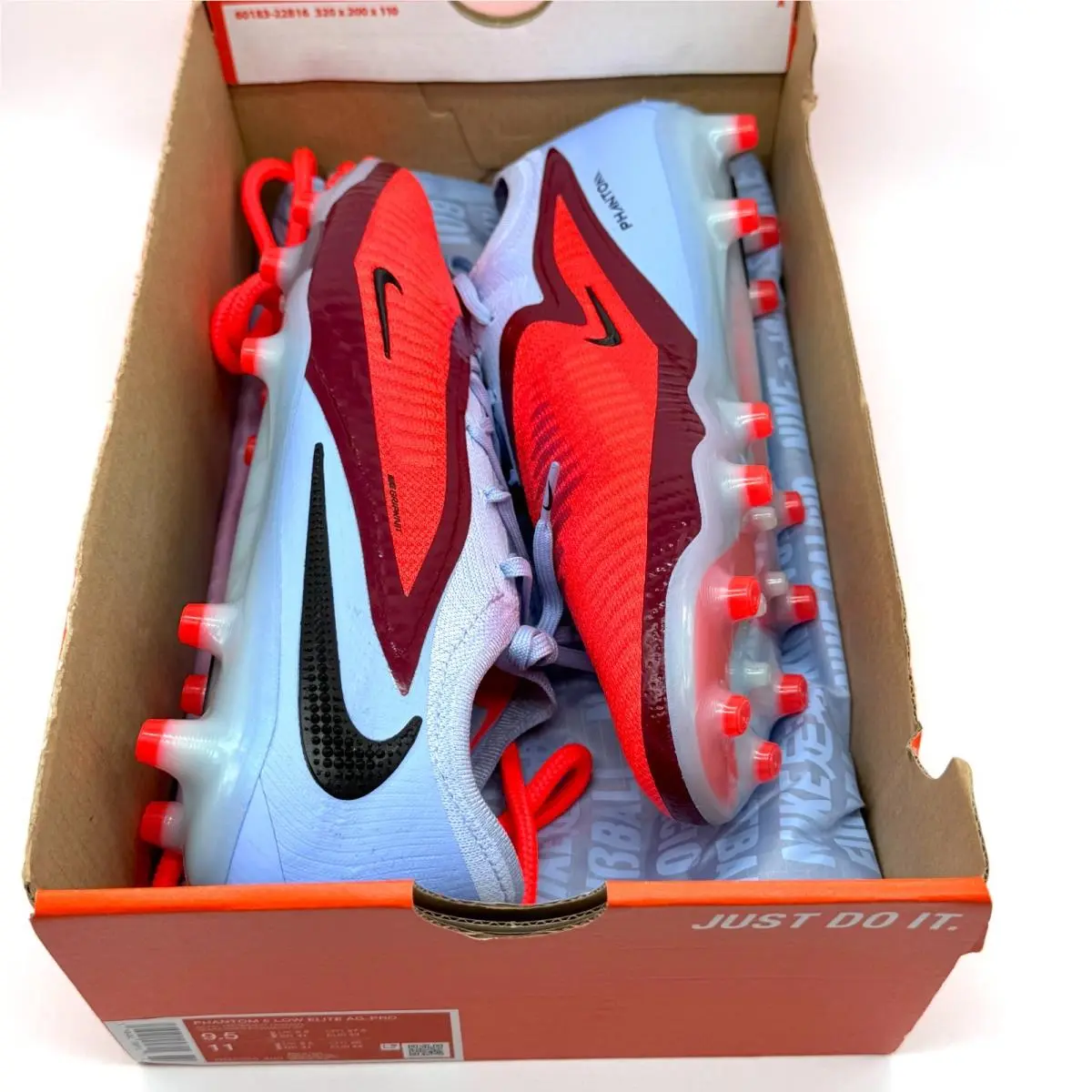 Nike shoes - Nike Phantom 6 Low Elite AG-Pro - HQ2335-400 - Blue (UPC: 198482589721) 8