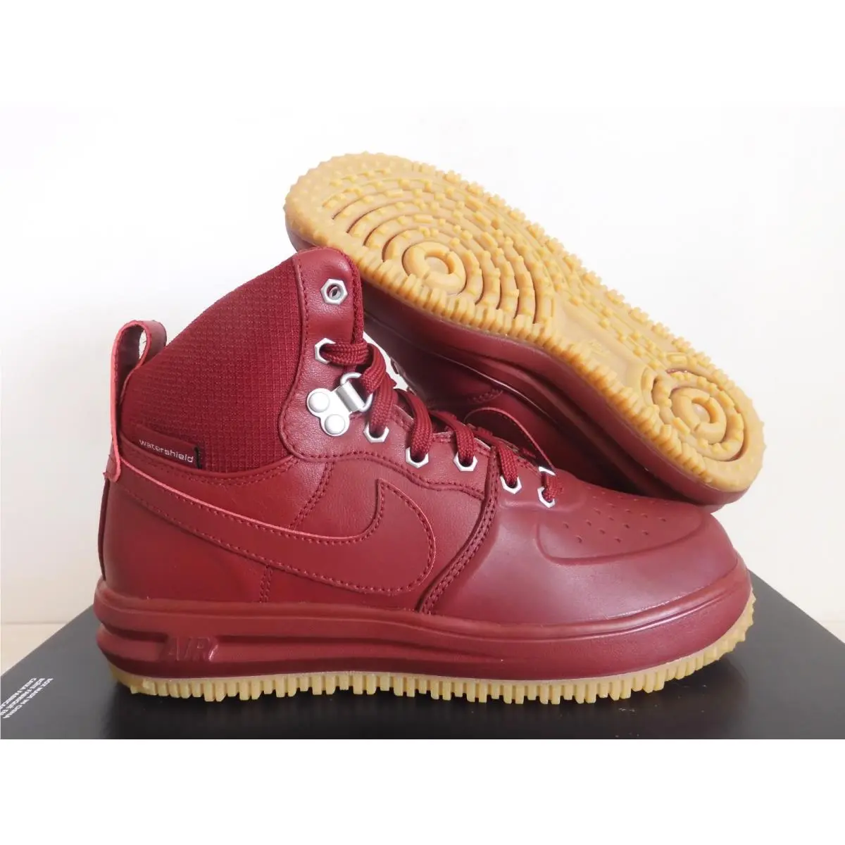 Nike Lunar Force 1 Sneakerboot GS Team Red-team Red Sz 5.5Y Rare 706803-600