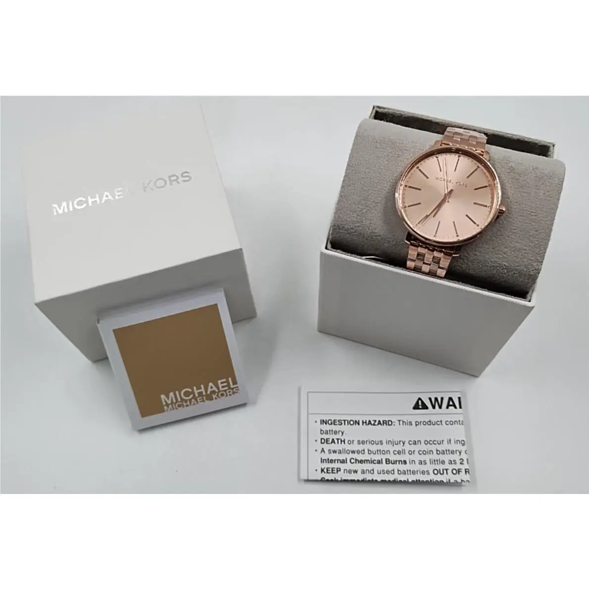 Michael Kors Pyper Rose Gold-tone Watch MK3897 E2-B7