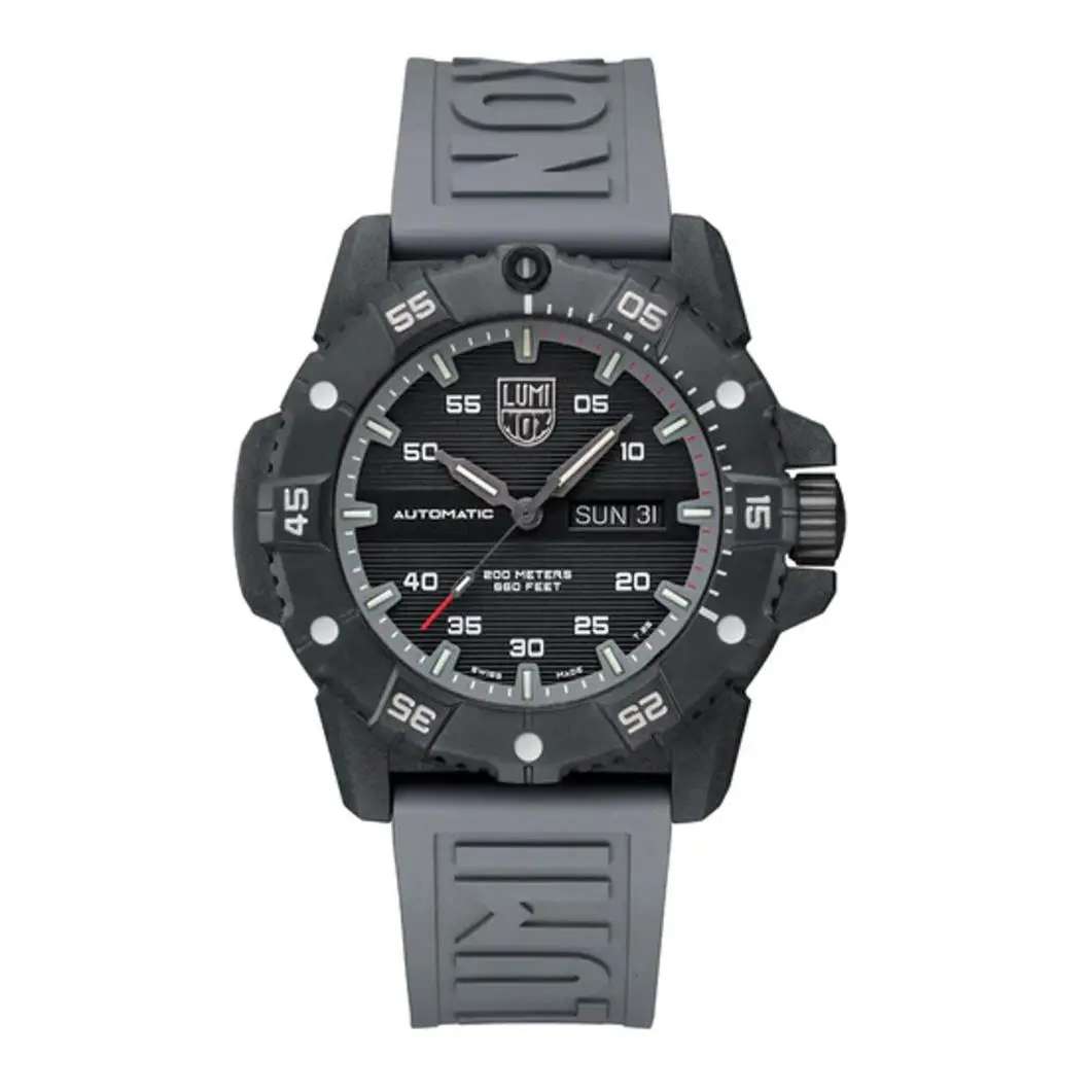 Luminox XS.3862 Master Carbon Seal 45mm Gray Rubber 200M Automatic Men`s Watch