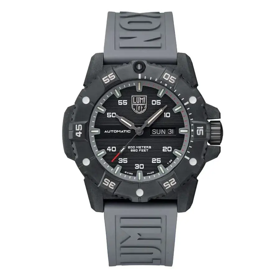 Luminox XS.3862 Master Carbon Seal 45mm Gray Rubber 200M Automatic Men`s Watch