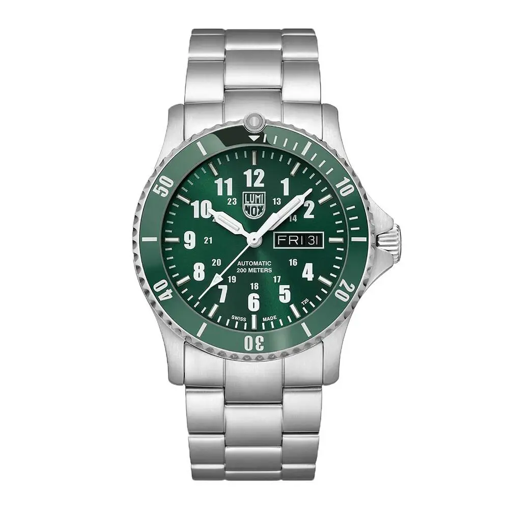 XS.0937 Automatic Sport Timer Green Automatic Dive Swiss Watch 42 mm by Luminox