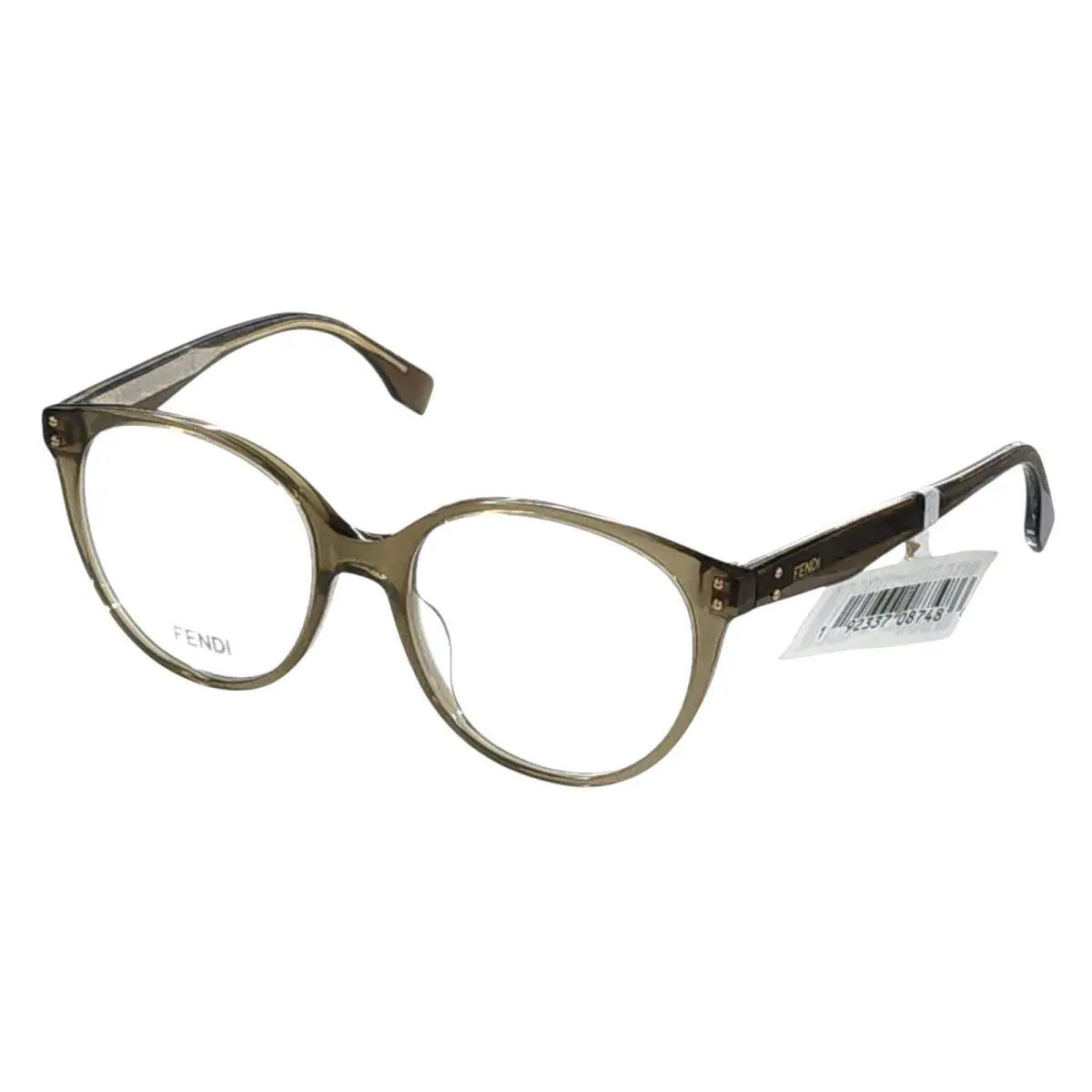 Fendi FE50005I Women`s Transparent Green Eyeglasses Frames 140 54□18