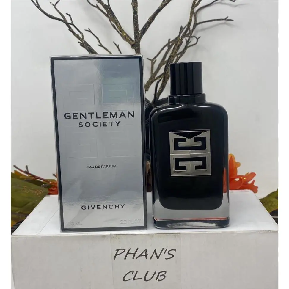 Givenchy Gentleman Society 3.3oz Eau de Parfum Woody Aromatic Cologne For Men