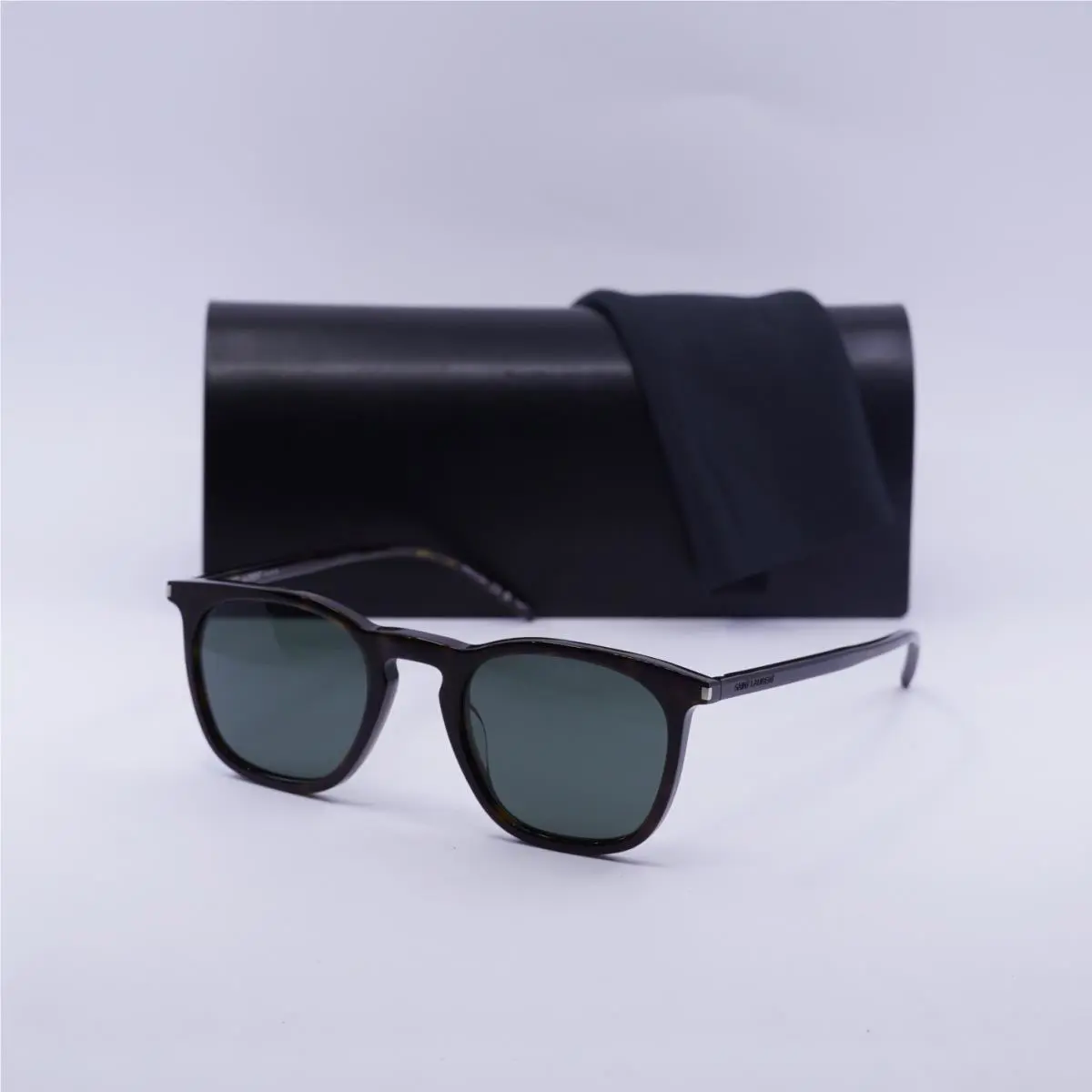 Saint Laurent SL623 002 Dark Havana/grey 49-22-145 Sunglasses