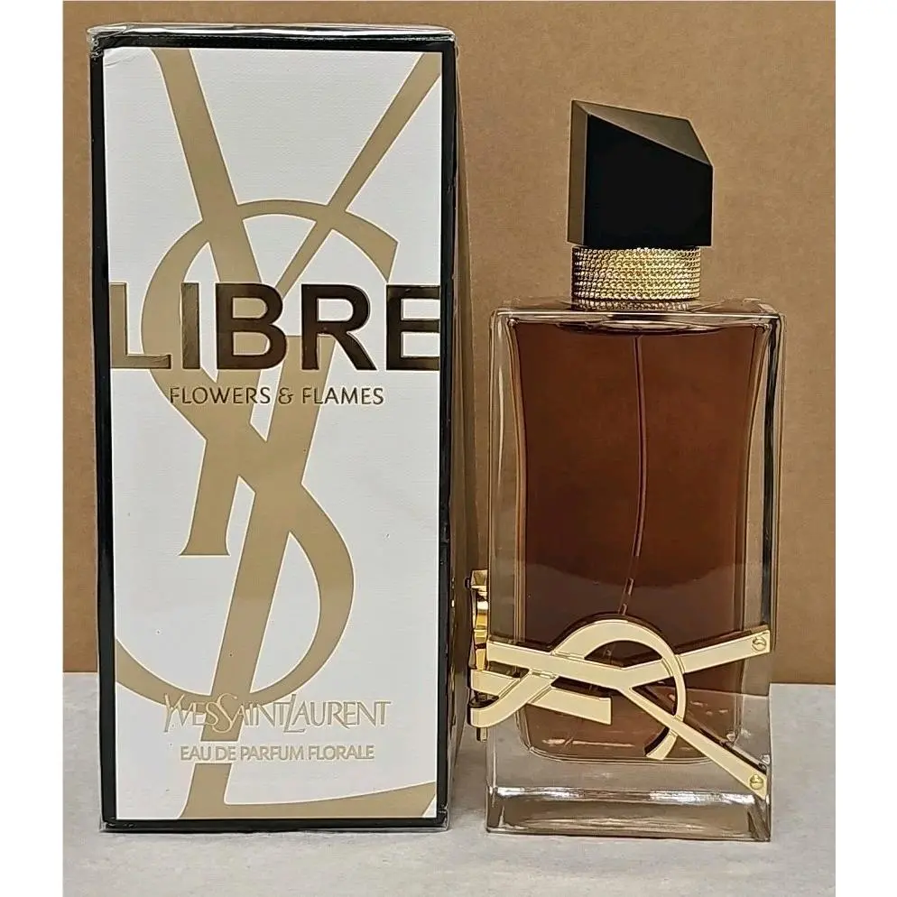 Libre Flowers Flames 90ml 3.Oz Eau de Parfum Florale Spray For Women by Yves Saint Laurent