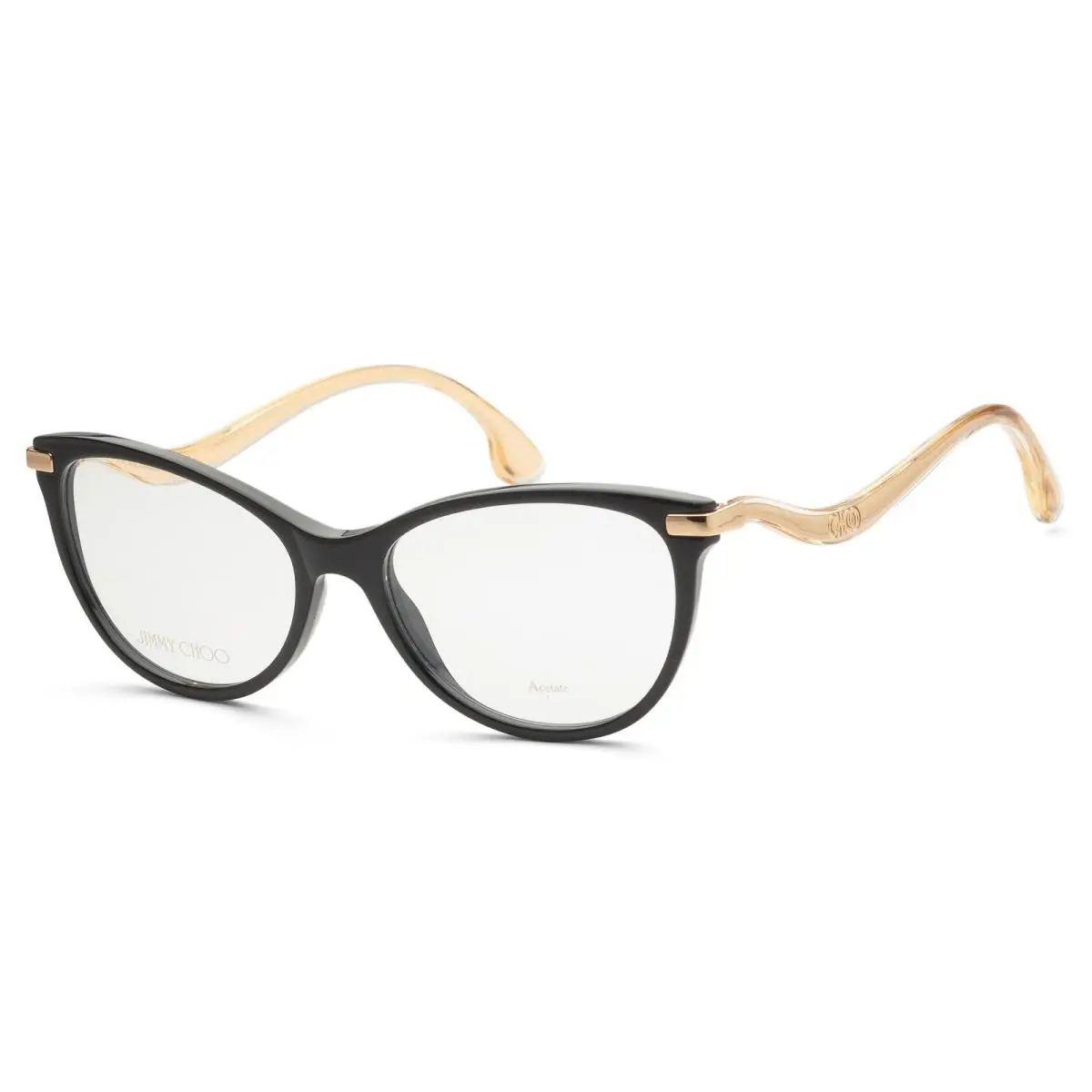 Women`s 54mm Black Opticals JC258-0807-00 by Jimmy Choo