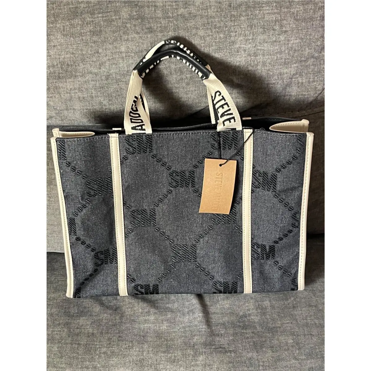 Steve Madden Black Bsantam Tote Bag