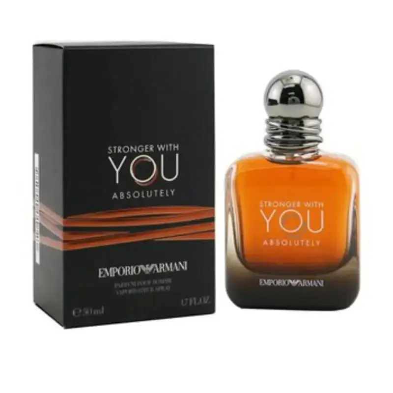 Armani Stronger with You Absolutely 1.7 FL OZ / 50 ML Parfum Spray -new