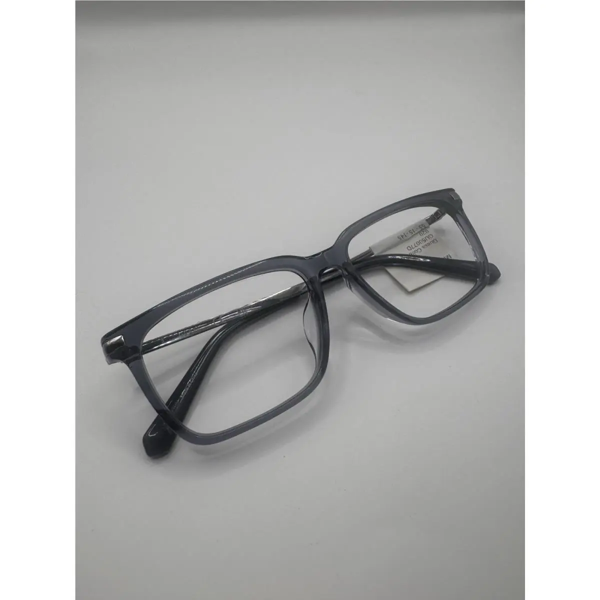 Guess GU 50077-D 020 55 15 - 145 Dark Gray Blue Full Rim Eyeglasses Frame