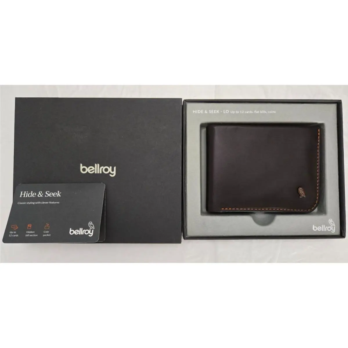 WHSD-JAV-301 Hide and Seek Lo Java Brown Leather Wallet by Bellroy