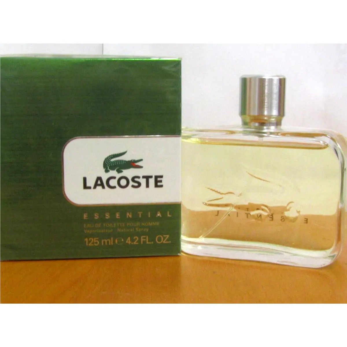 Lacoste Essential Men Cologne 4.2 Oz/ 125 ml Eau de Toilette Spray Sealed