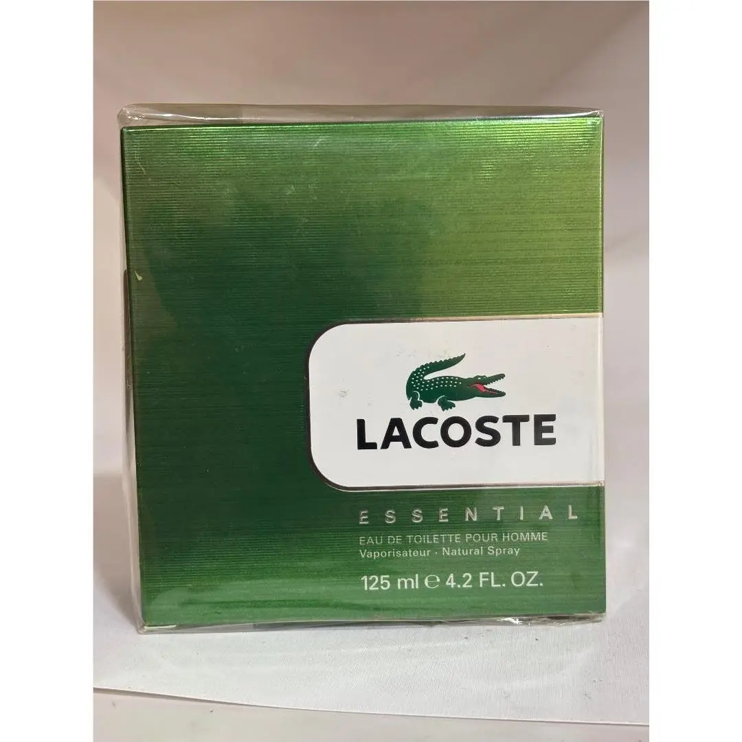 Lacoste Essential Men`s Edt - 4.2 Oz /125ml Spray