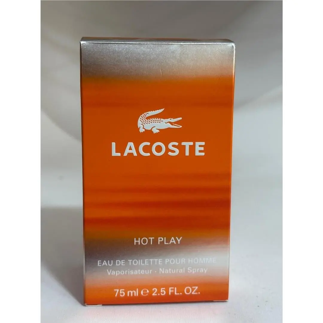 Lacoste Hot Play 2.5 FL OZ Edt For Men