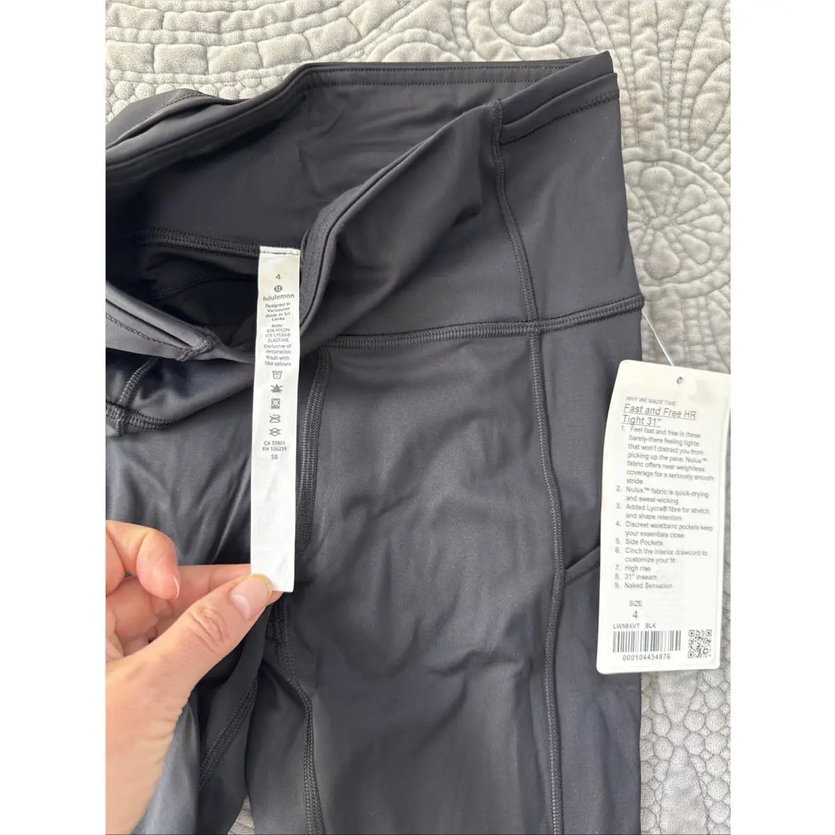 Lululemon clothing - Black 5