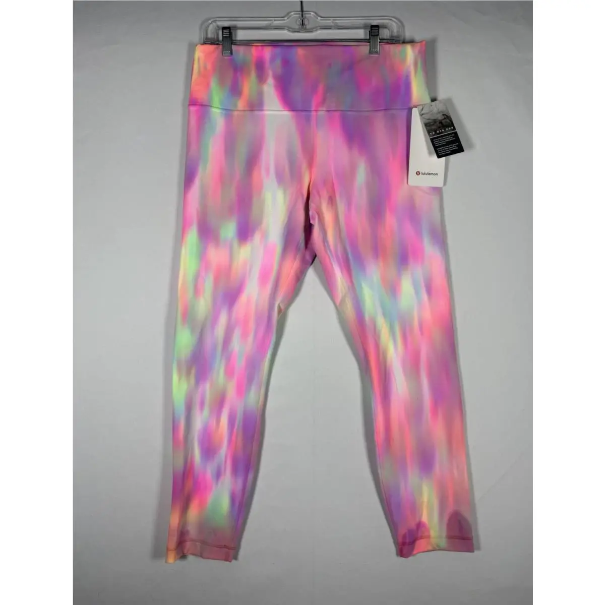 Lululemon Wunder Train High-rise Tight 25 Psychedelic Wash Multi Size 14