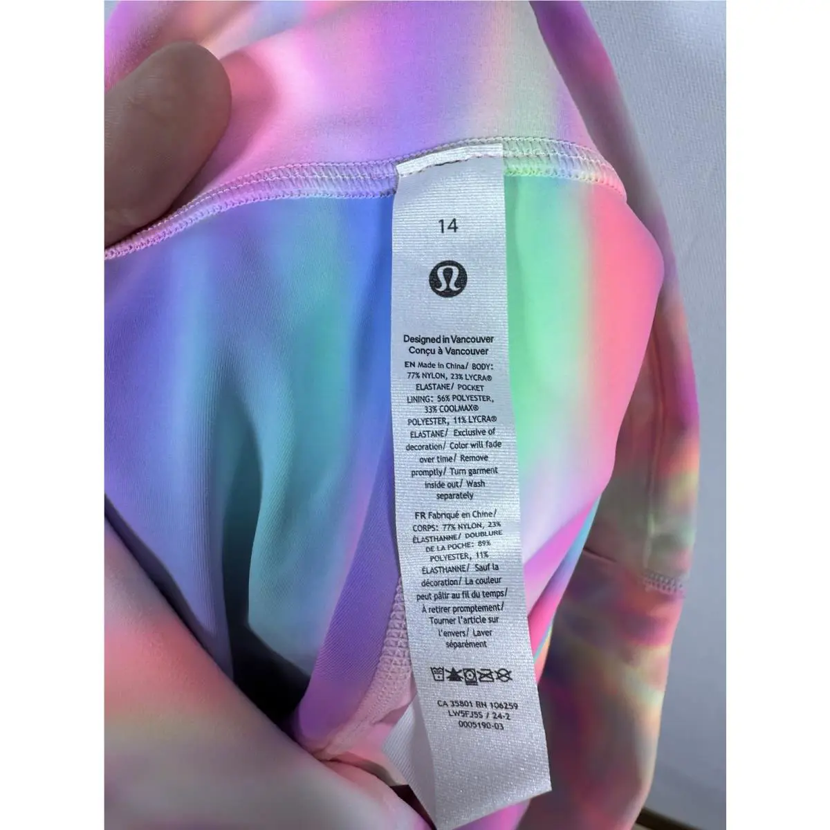 Lululemon clothing  - Pink 2