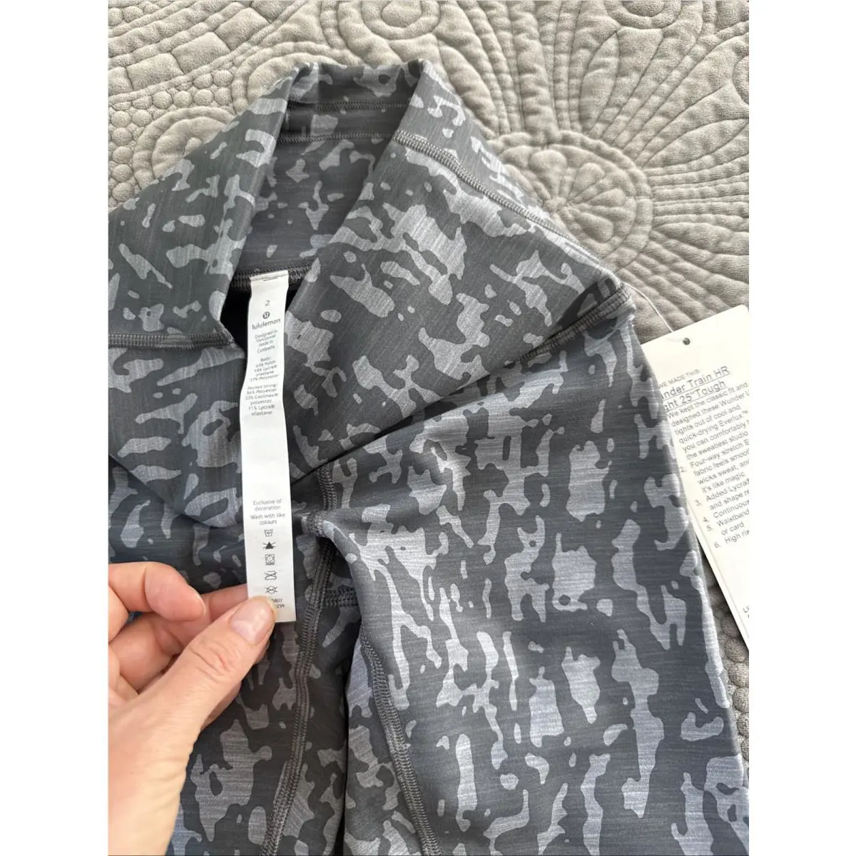 Lululemon clothing - 25156 - 25156 - HPAG Heathered PU Black Asphalt Grey 3