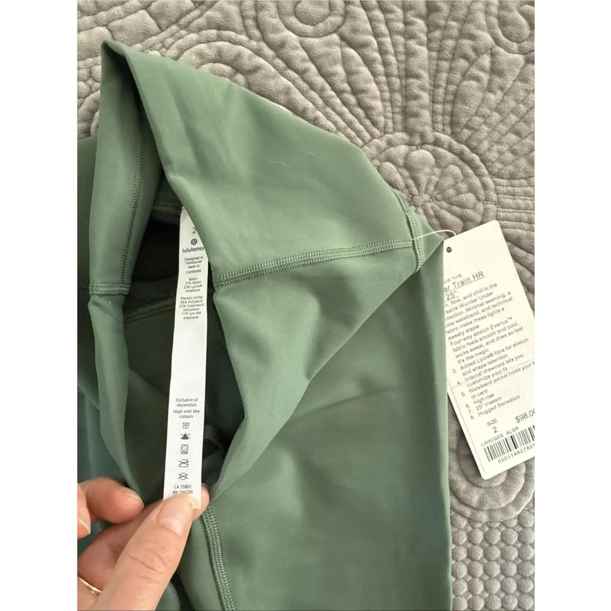 Lululemon clothing - Green 4
