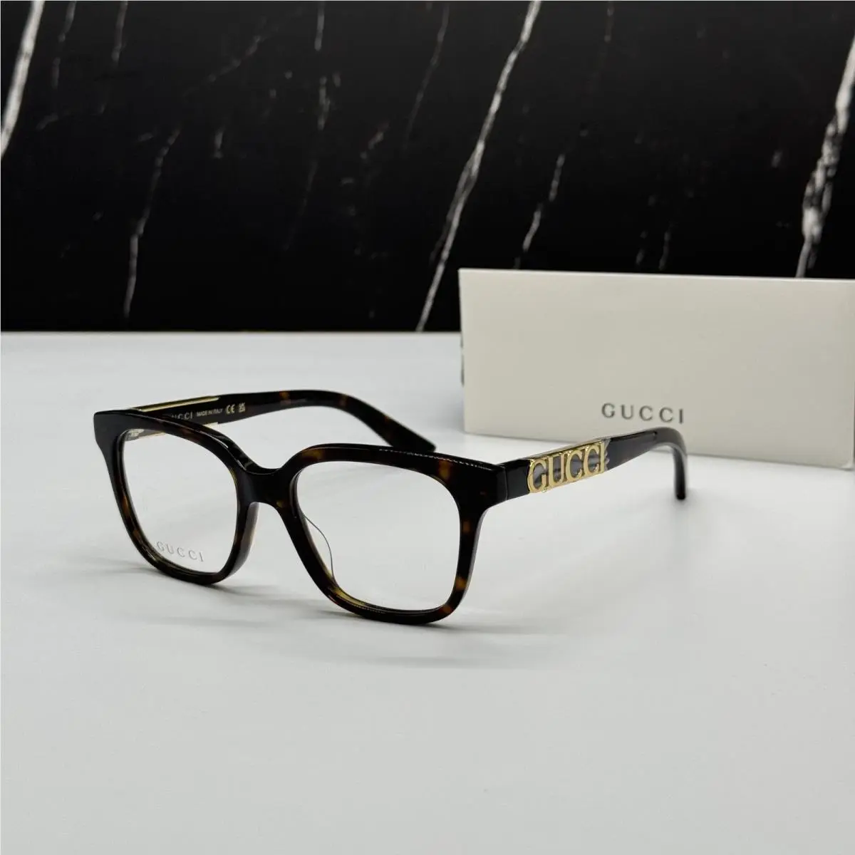 Gucci Eyeglasses GG1192O 002 Havana Women Eyewear Gucci
