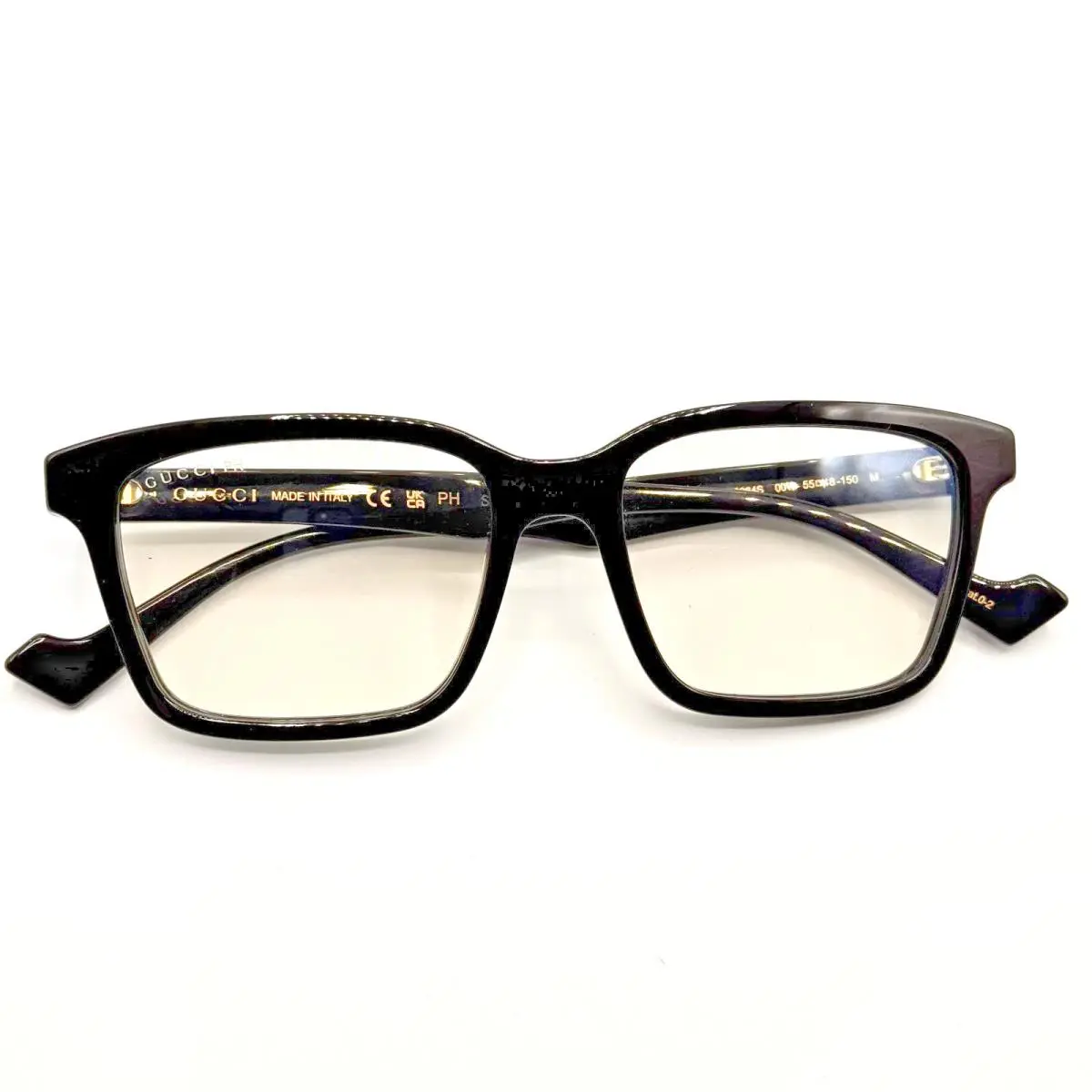 Gucci Sunglasses GG0964S 001 Black Square Frame Photochromic Lens 55-18-150