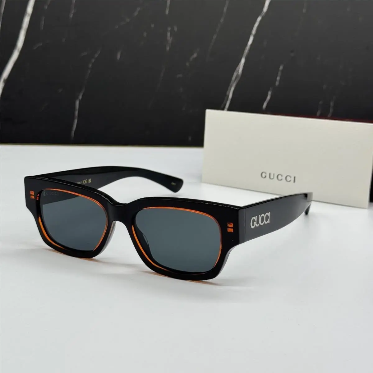 GG1794S 003 Black Gray Unisex Sunglasses  by Gucci
