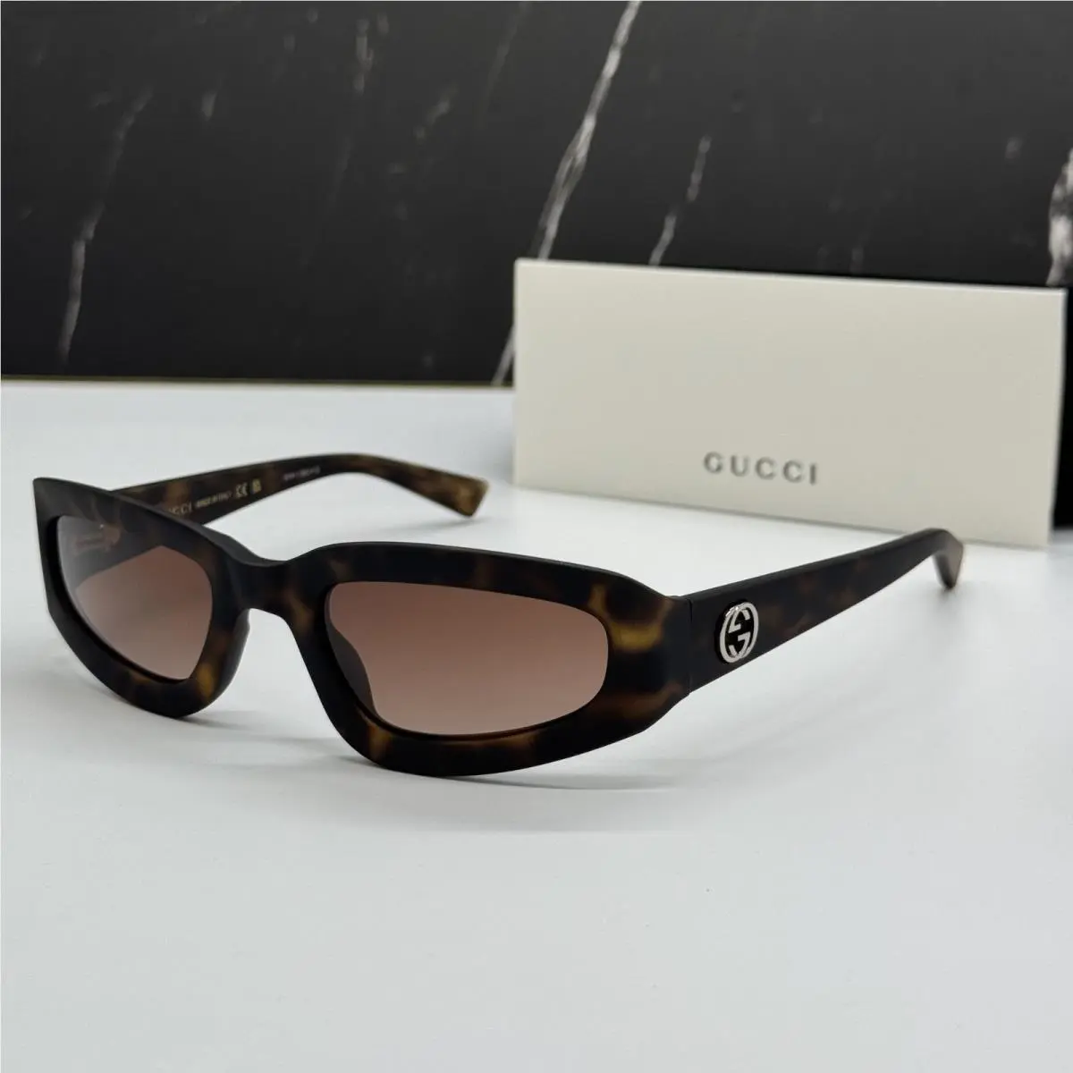 GG1786S 002 Havana Brown Women  Sunglasses by Gucci