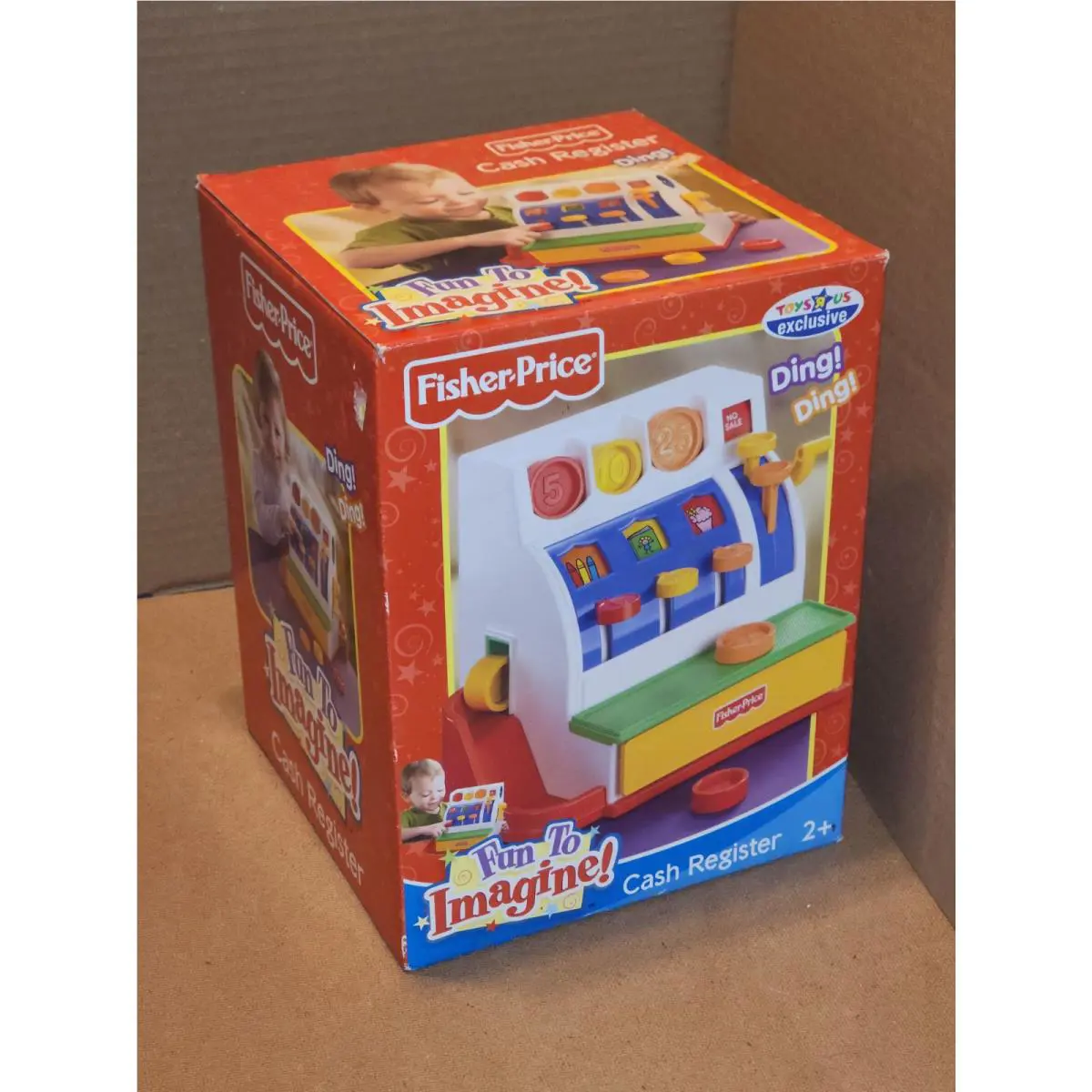 Fisher-price Cash Register Fun TO Image Ding Ding Learn TO Solve Problems -new