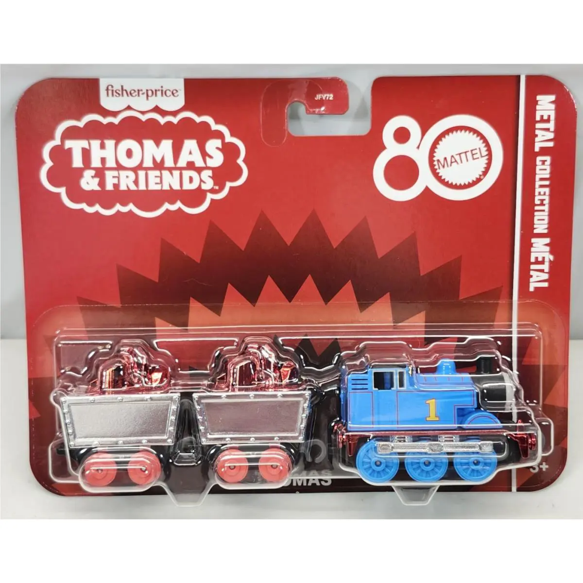 Mattel Thomas Friends Metal Thomas 80th Anniversary Toy Tra