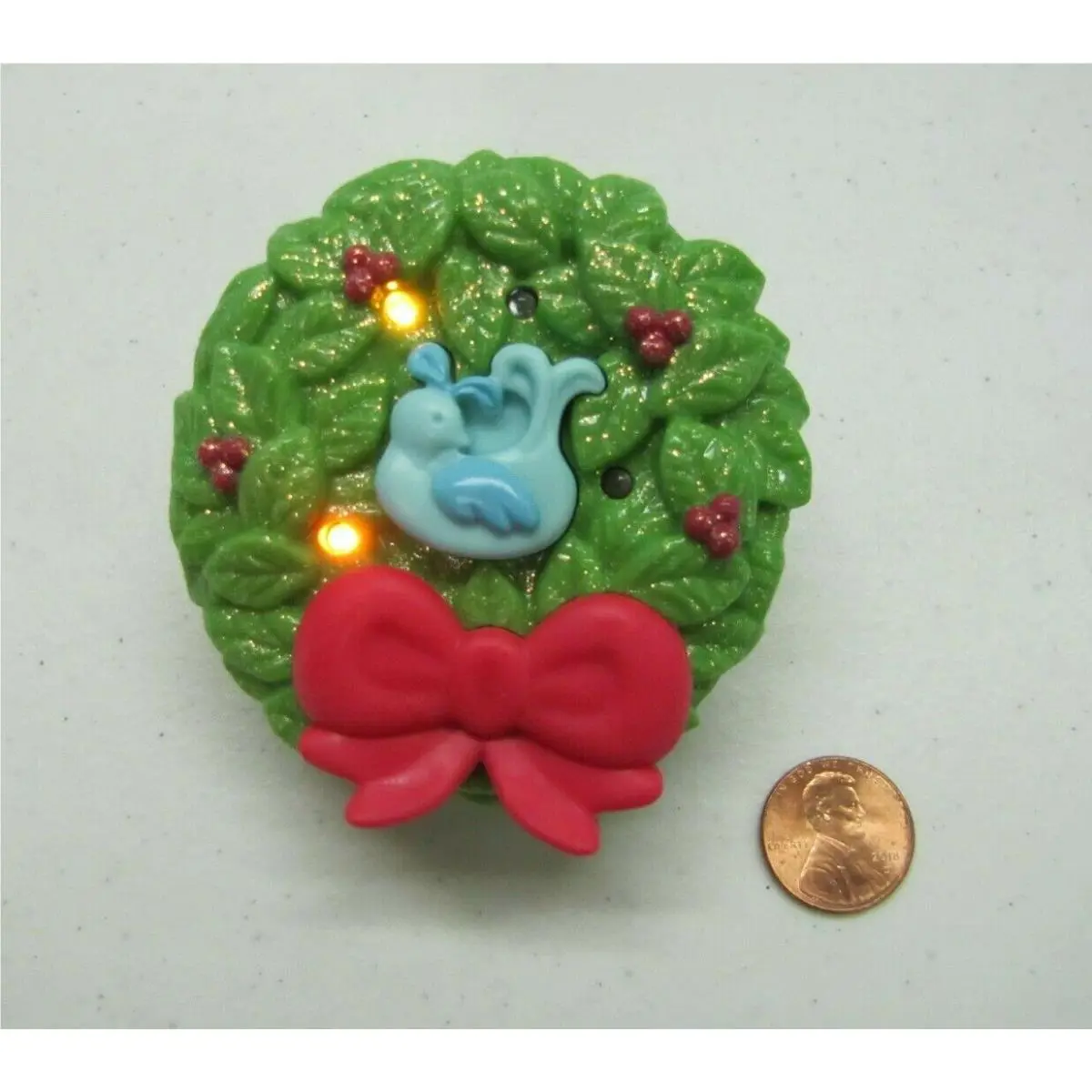 Fisher Price Loving Family Dollhouse Christmas Wreath Home For The Holidays