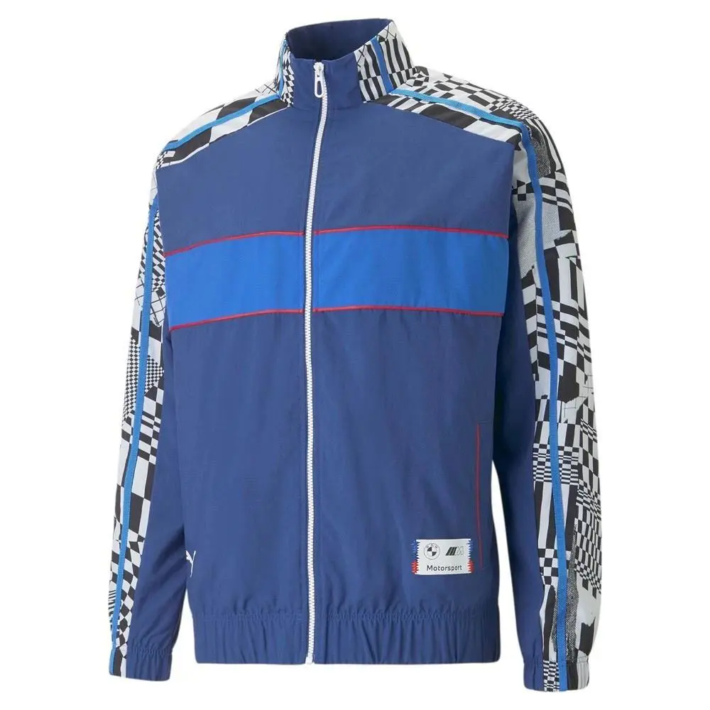 Puma Bmw Motorsport Mms Statement FZ Jacket Blue Men`s Sz S / 2XL 538111-04 - Blue