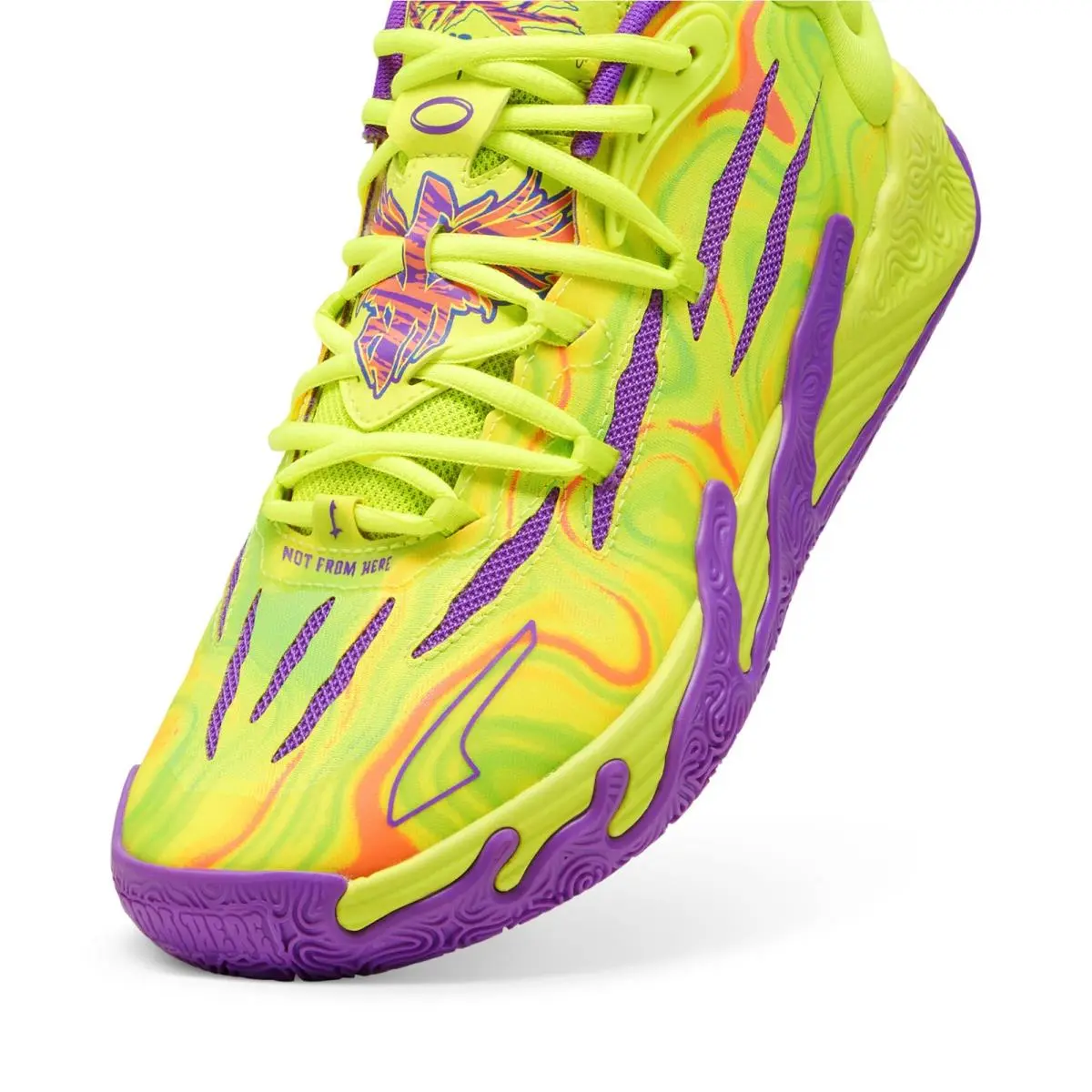 Puma shoes - Puma Lamelo Ball MB.03 Spark - 37989801 - Green 8