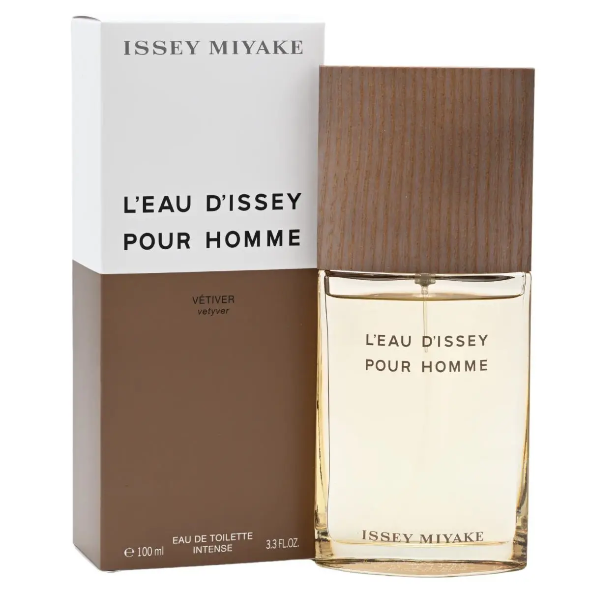 Leau Dissey Vetiver by Issey Miyake Edt Intense 3.3 / 3.4 oz