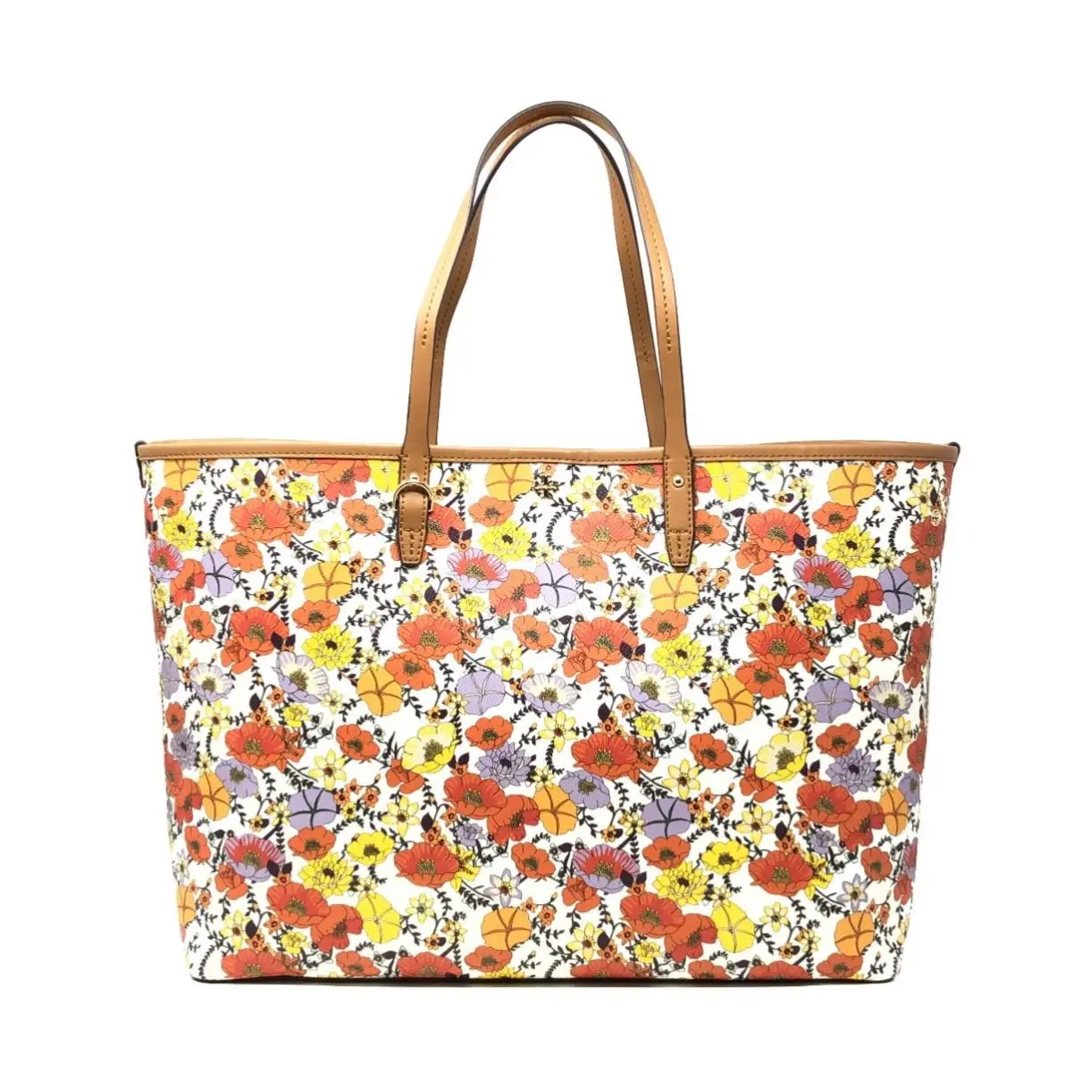 Women`s Kerrington Large Tote Bag Blossom Ditsy - 75335 by Tory Burch