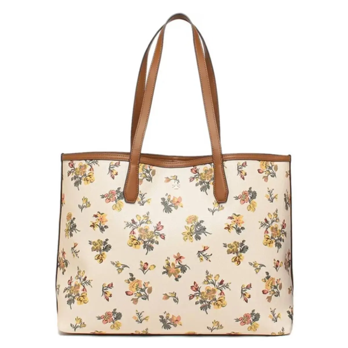 Women`s Kerrington Large Tote Bag Rose Floral - 84765 by Tory Burch