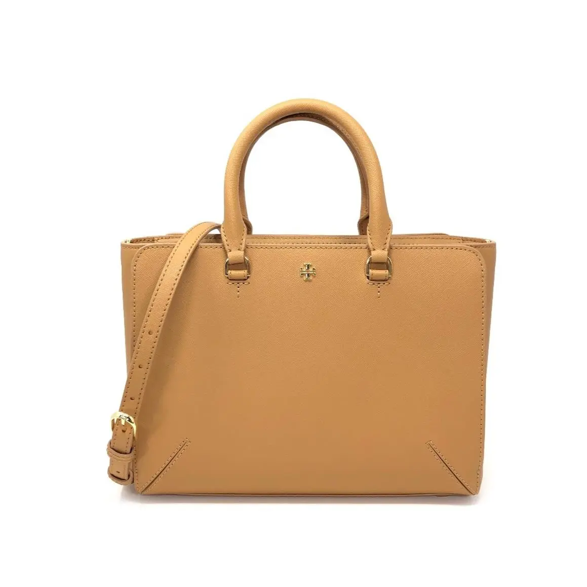 Women`s Emerson Small Zip Tote Bag 52972 Cardamom by Tory Burch