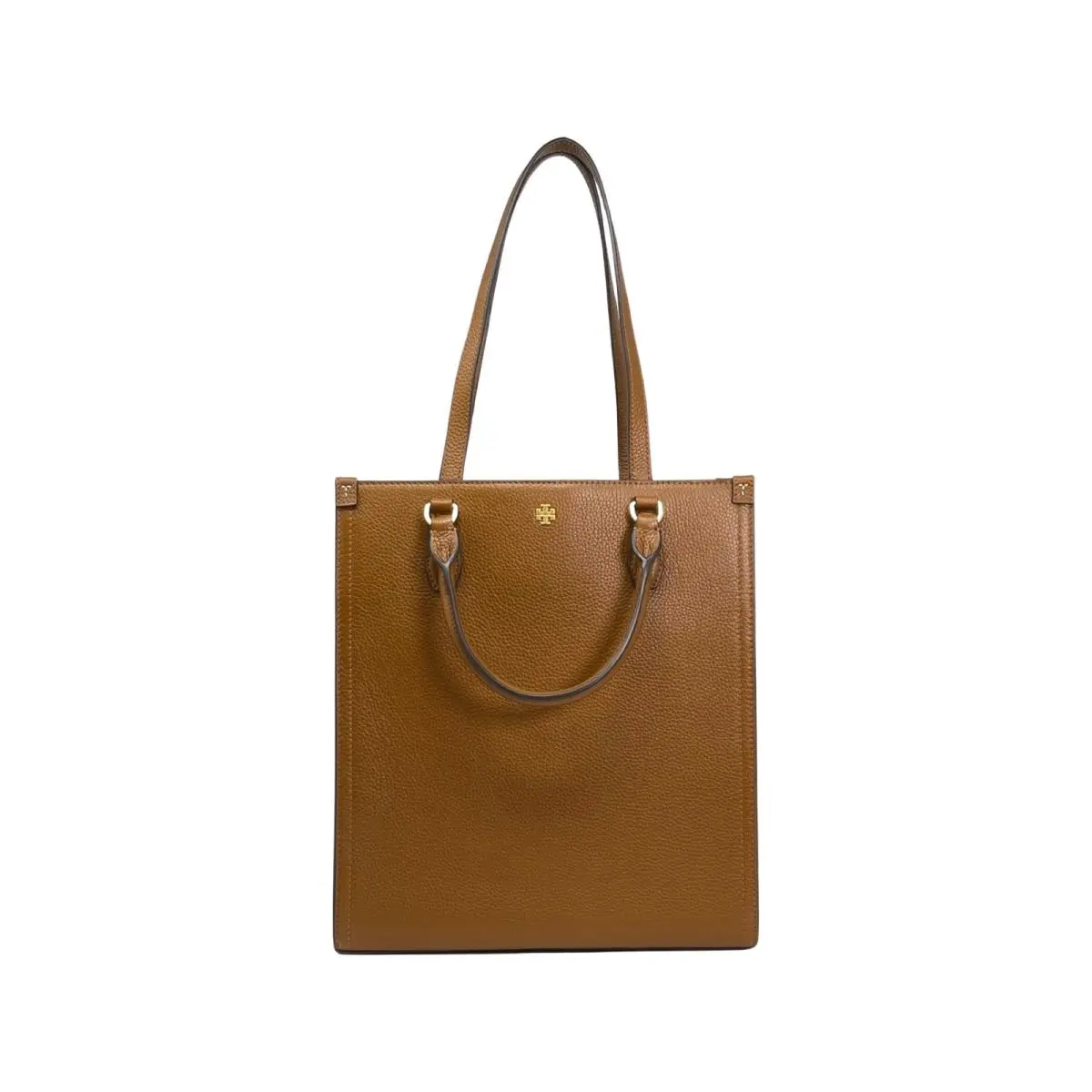 Women`s Blake Leather Shopping Tote Bag 136173 Cortado / Pink Moon by Tory Burch