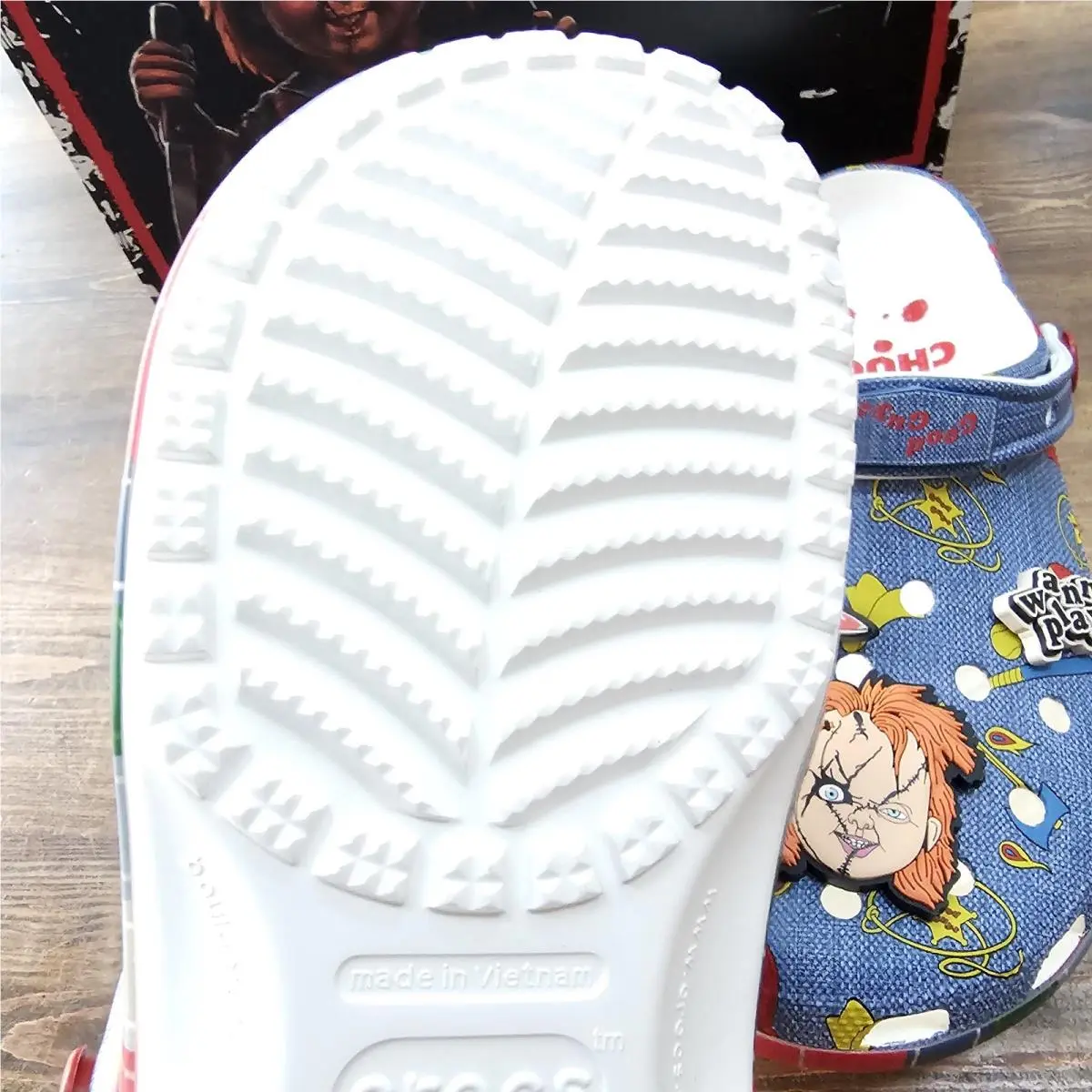 Crocs shoes - Crocs Classic Clog - Classic Clog - 210510-90H - Blue/Multi-Color (UPC: 196265816309) 5